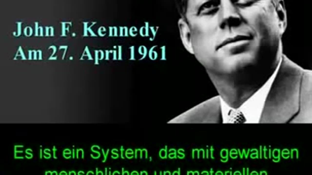 J.F.K. Freiheit und Unabhängigkeit des Menschen | Liberty and Independence of Man