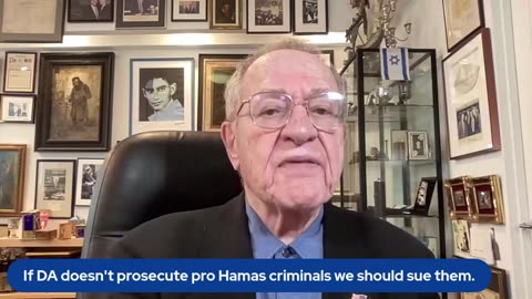 Dershowitz Suggests Civil Action If DAs Don't Prosecute Alleged Civil Rights Violations