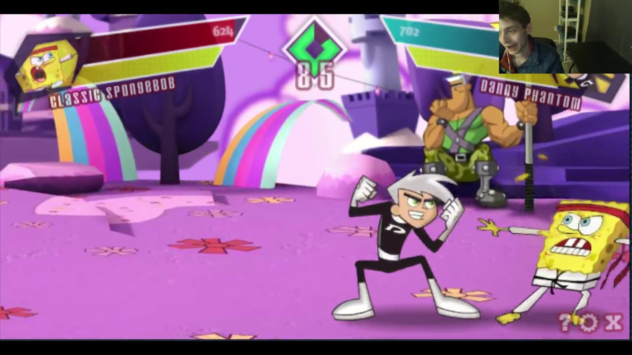 Danny Phantom VS SpongeBob SquarePants In A Nickelodeon Super Brawl Showdown! Battle