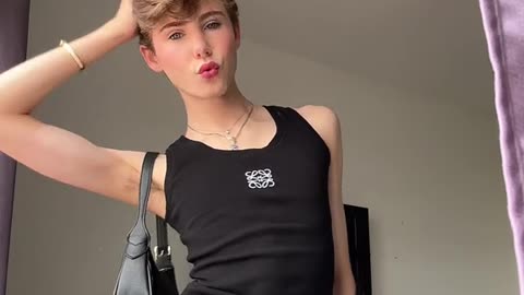 very amazing this femboy tgirl