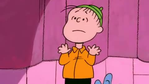 Charlie Brown Linus tells the Christmas Story