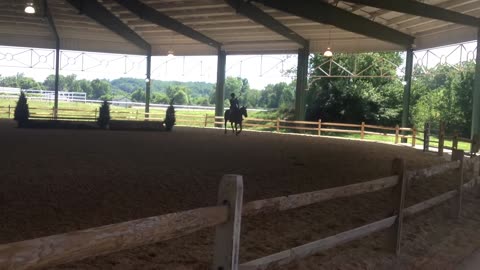 BEST Indoor Classic June 2013 - Maya and Sophie, Large Pony Hunters 2'6