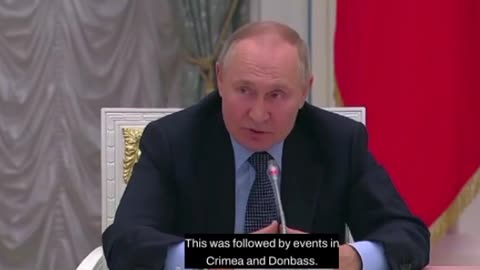 Russian President Vladimir Putin has reiterated the reasons for the Special Military Operation