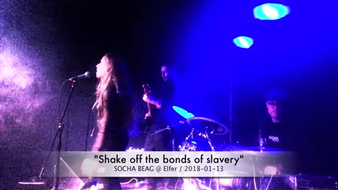 Shake off the bonds of slavery LIVE