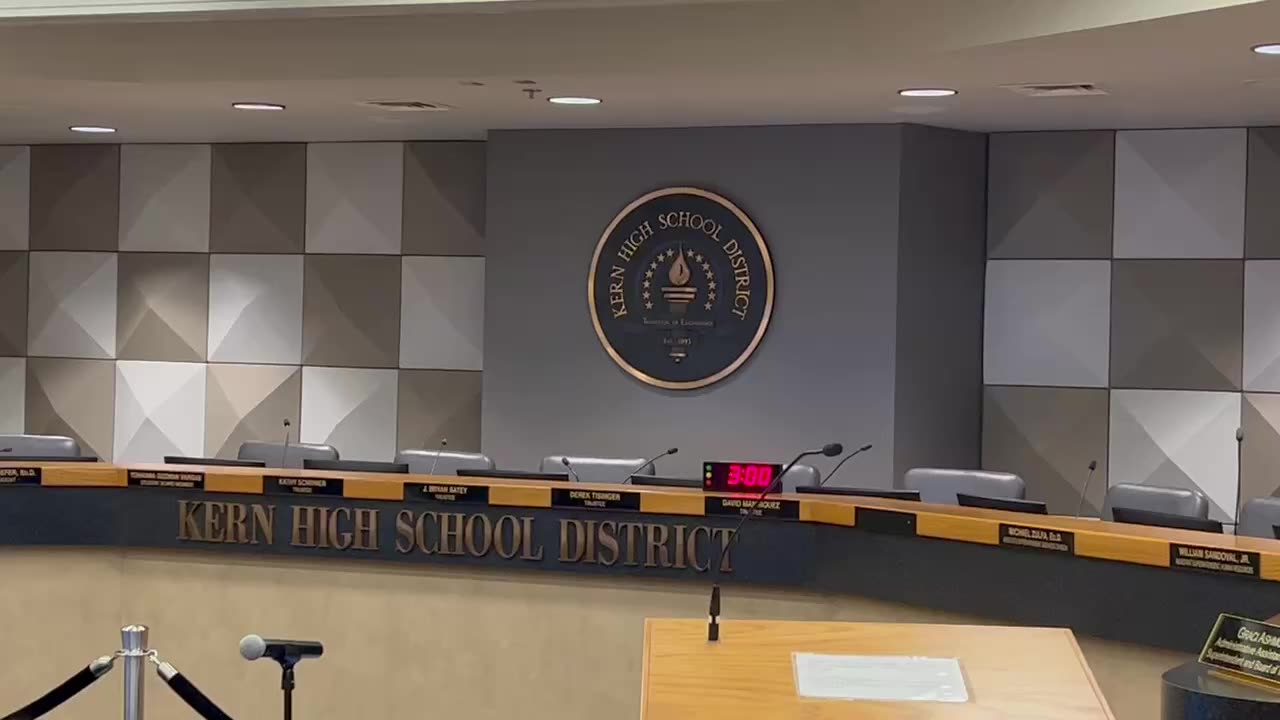 Live - Kern High School District - Board Meeting