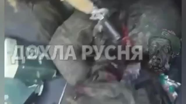 Russian Soldiers Left inside their Vehicles