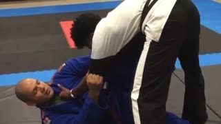 Open Guard Hook Sweep