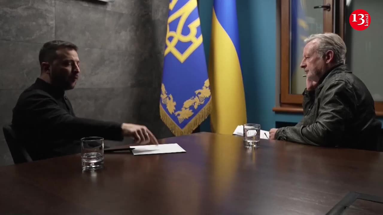 Zelenskyy asked in interview about terms for any potential ceasefire with Russia