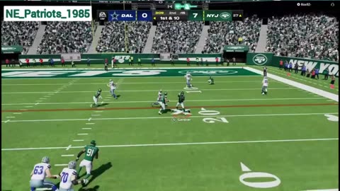 Dak Prescott throws 4 McNasty Picks 👀 #madden24 #shorts
