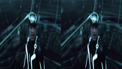 3D SBS TRON Legacy 90FPS 4K L 4K R SUP-SC 80% MORE BACKGROUND DEPTH P9