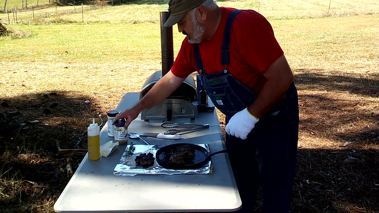 Pizza Oven Steak