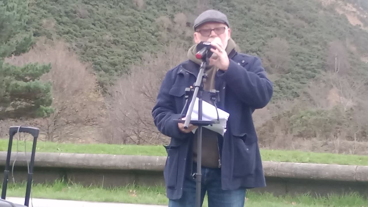 STAND FOR PEACE - EDINBURGH WITH GLENN BRUCE