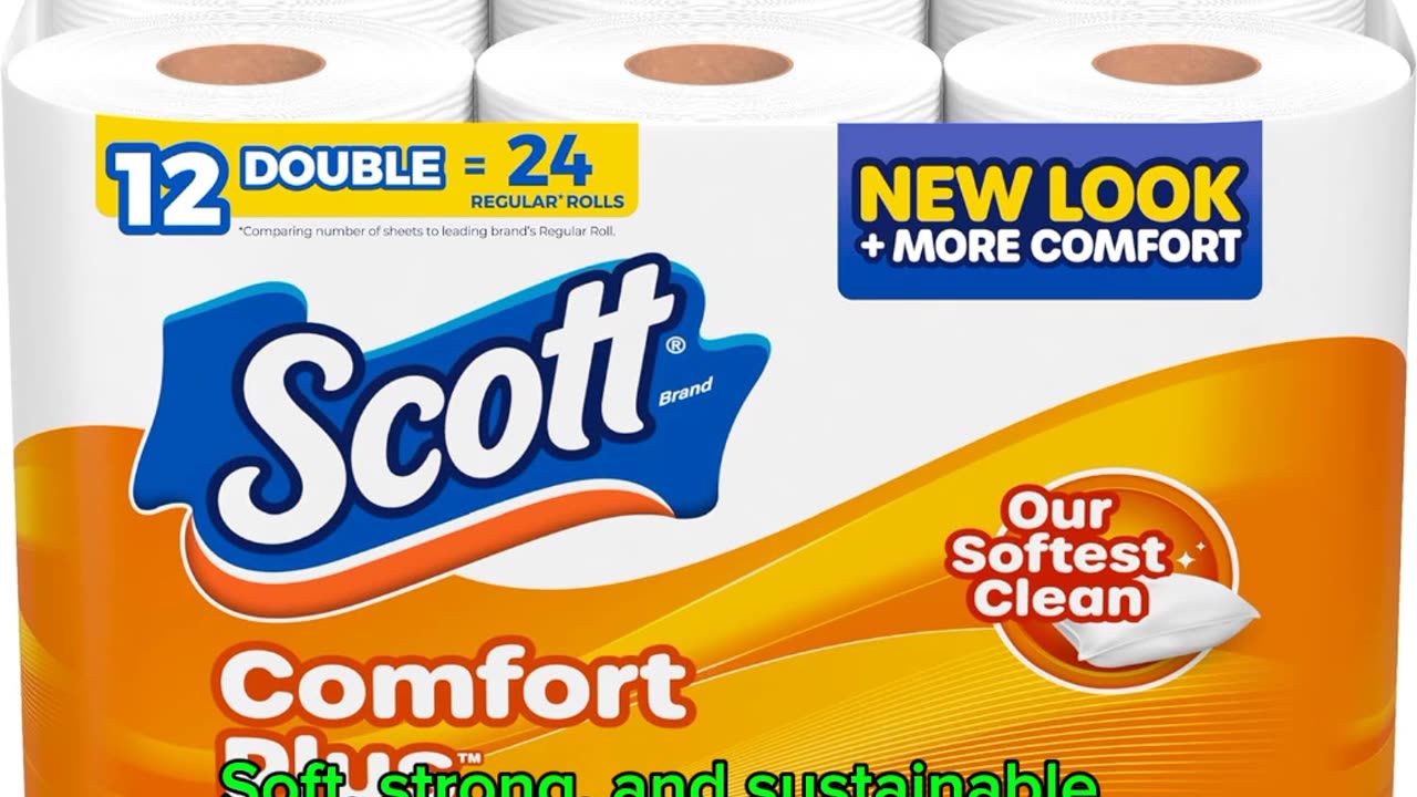 UPGRADE YOUR BATHROOM ESSENTIALS! Scott ComfortPlus Toilet Paper Review