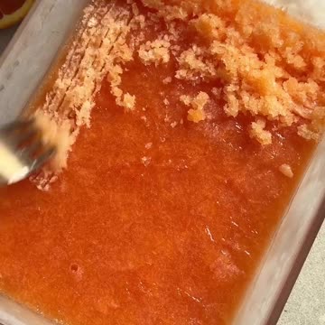 Aperol Spritz Granita