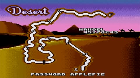 lotus turbo challenge megadrive stage 4