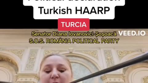 Use of HAARP technology in Turkey!