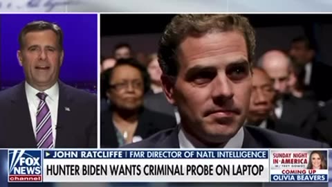 John Ratcliffe- Barr and Wray had Hunter Biden’s laptop