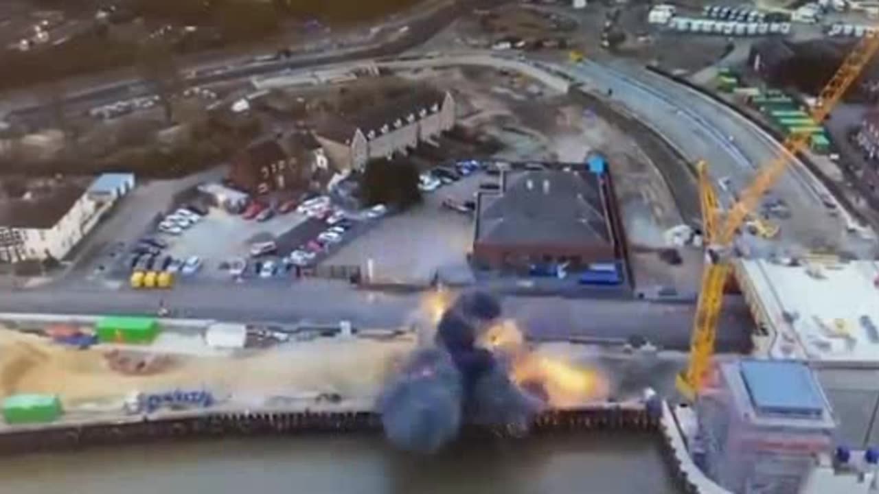 Bomb From WWII Explodes In England