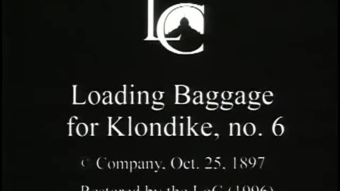 S.S. Queen Loading Baggage for Klondike