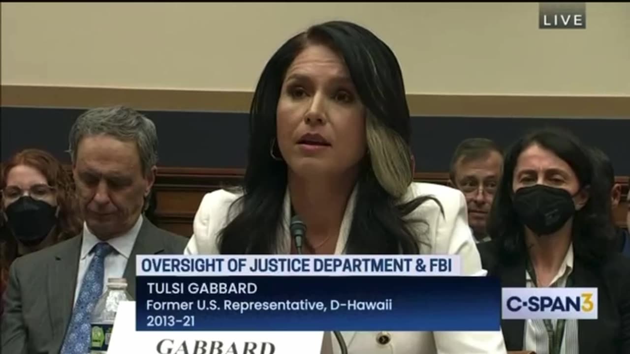 2.9.23 | Tulsi Gabbard's Opening Statement at the Weaponization of Gov't Hearing 🔥