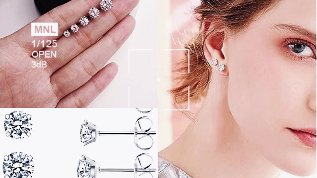 Most Beautiful Diamond Earrings and Earring Cuffs