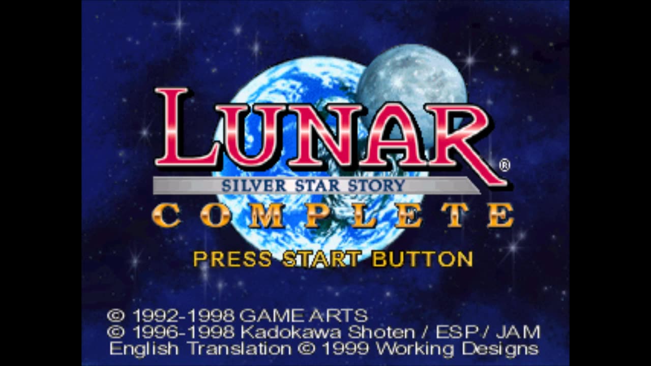 Lunar: Silver Star Story Complete (PS1): Opening Intro Presentation