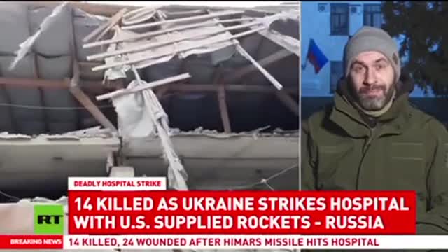 UKRAINIAN MILITARY KILLS 14 IN RUSSIAN HOSPITAL ATTACK WITH US SUPPLIED MISSILES