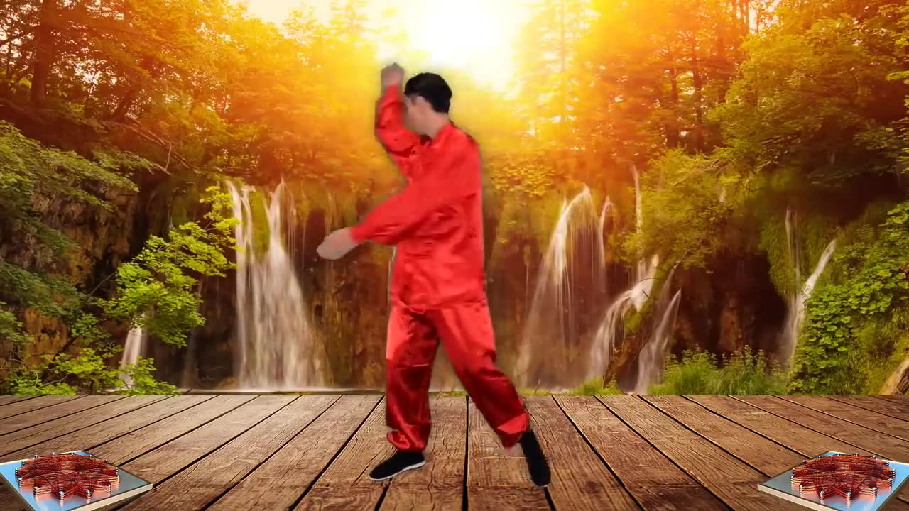 4 Minute Tai Chi Exercises for Beginners - Organ Meridian Activation