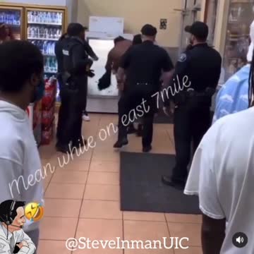 Tries to escape the police and fails in humiliation