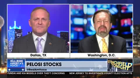 Nancy Pelosi's rich because of legalized Insider Trader. Sebastian Gorka with Grant Stinchfield