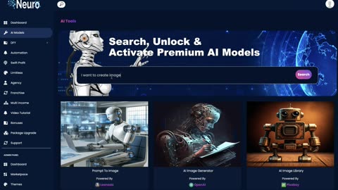 Neuro Demo: One-Click Access to over 90+Global AI Models Without API and no limit