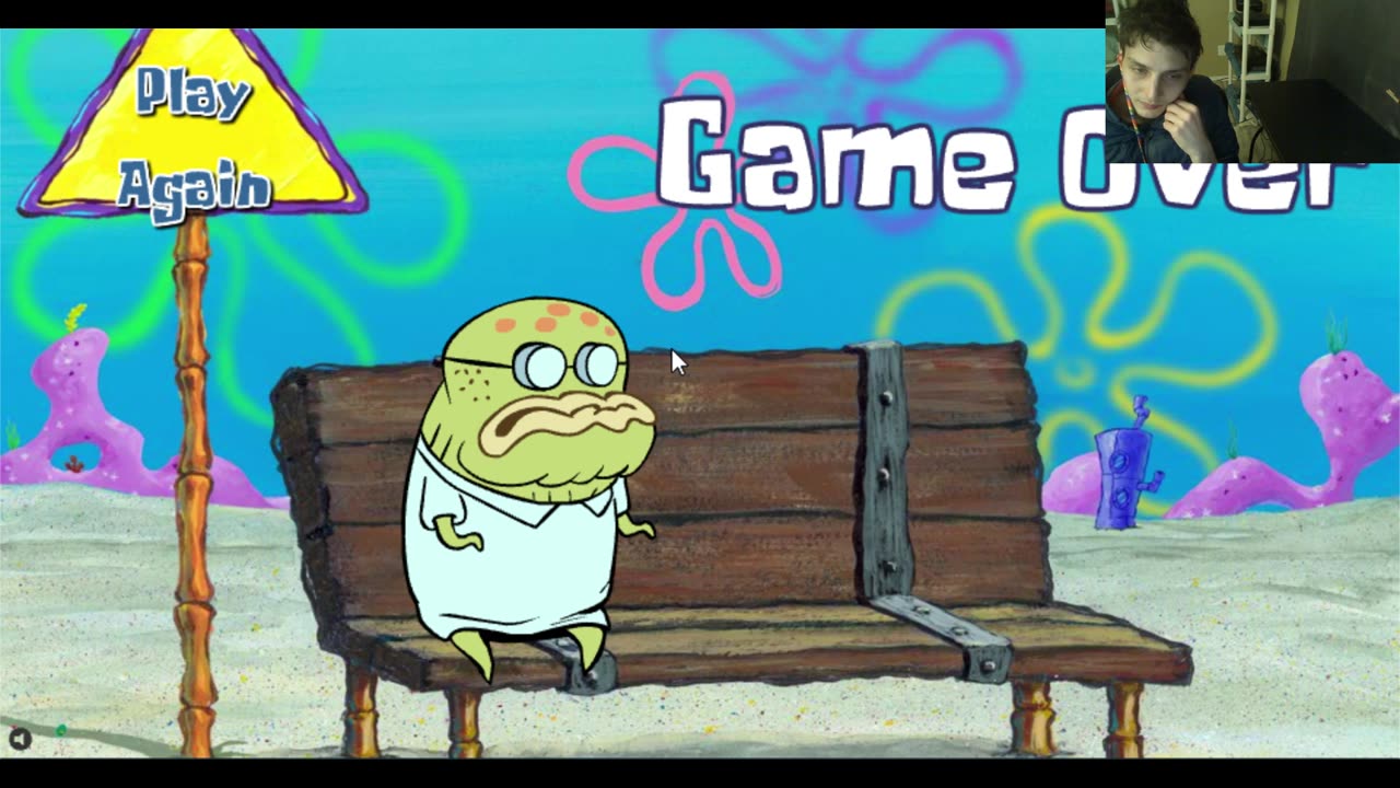 Failed Attempt #12 To Complete The SpongeBob SquarePants Bags Away Video Game With Live Commentary