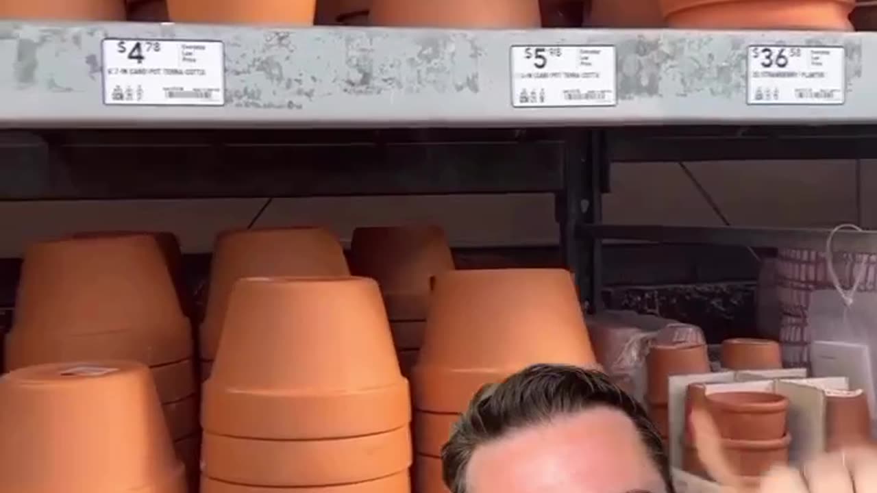 Make sure you put your plants in a clay pot instead of plastic