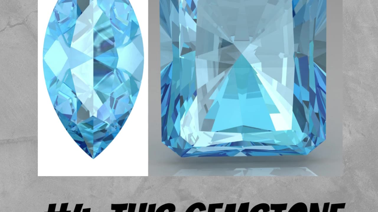 Aquamarine ... As Blue as the Sky! Learn About This Mystical Gemstone with FACTS TODAY!