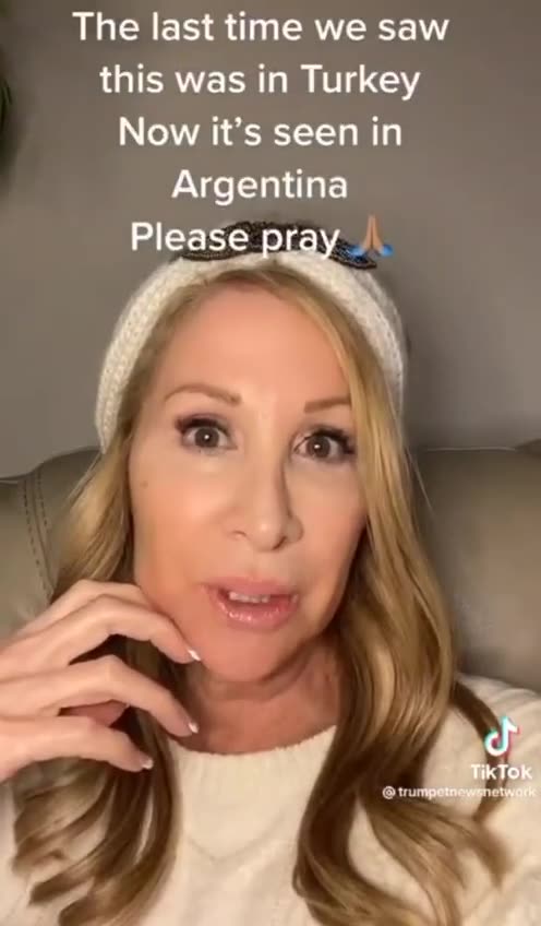 Last time we saw this over Turkey. Now Argentina