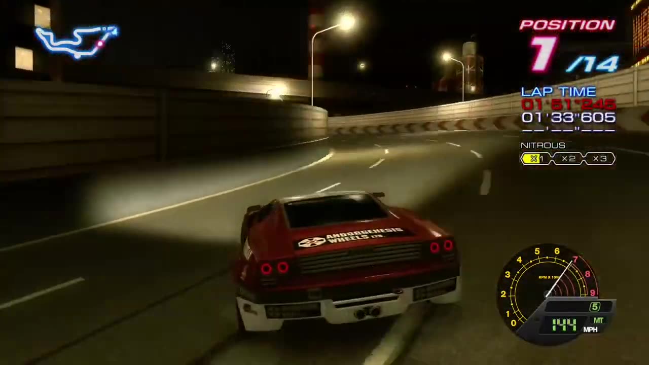 Ridge Racer 6 Basic Route #38 Gameplay(Career Walkthrough)