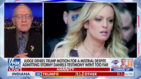 Alan Dershowitz Breaks Down Stormy Daniels' Testimony, Gives Trump Good News