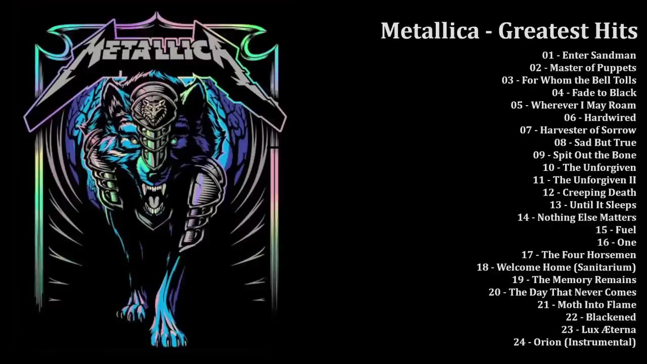 Metallica 🎶 Greatest Hits