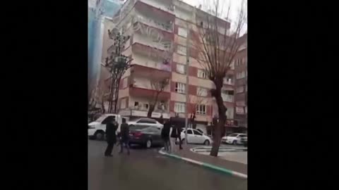 Turkey earthquake footage