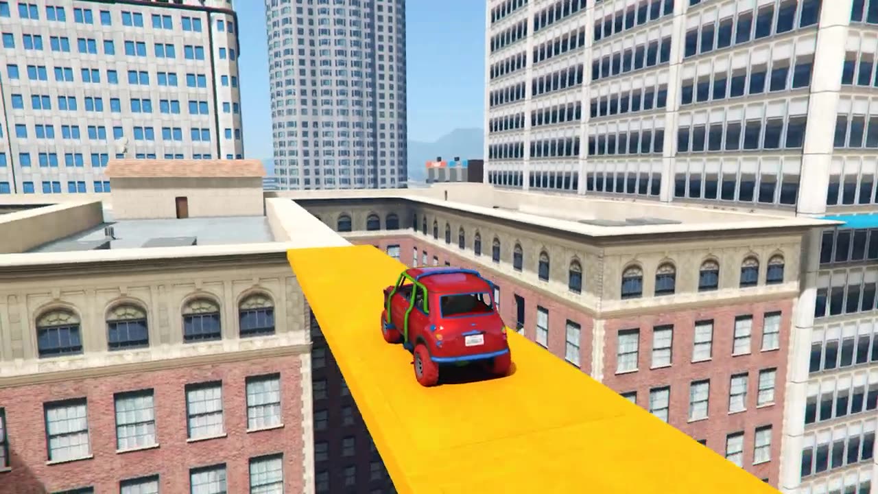 GTA 5 PARKOUR STUNT RACE