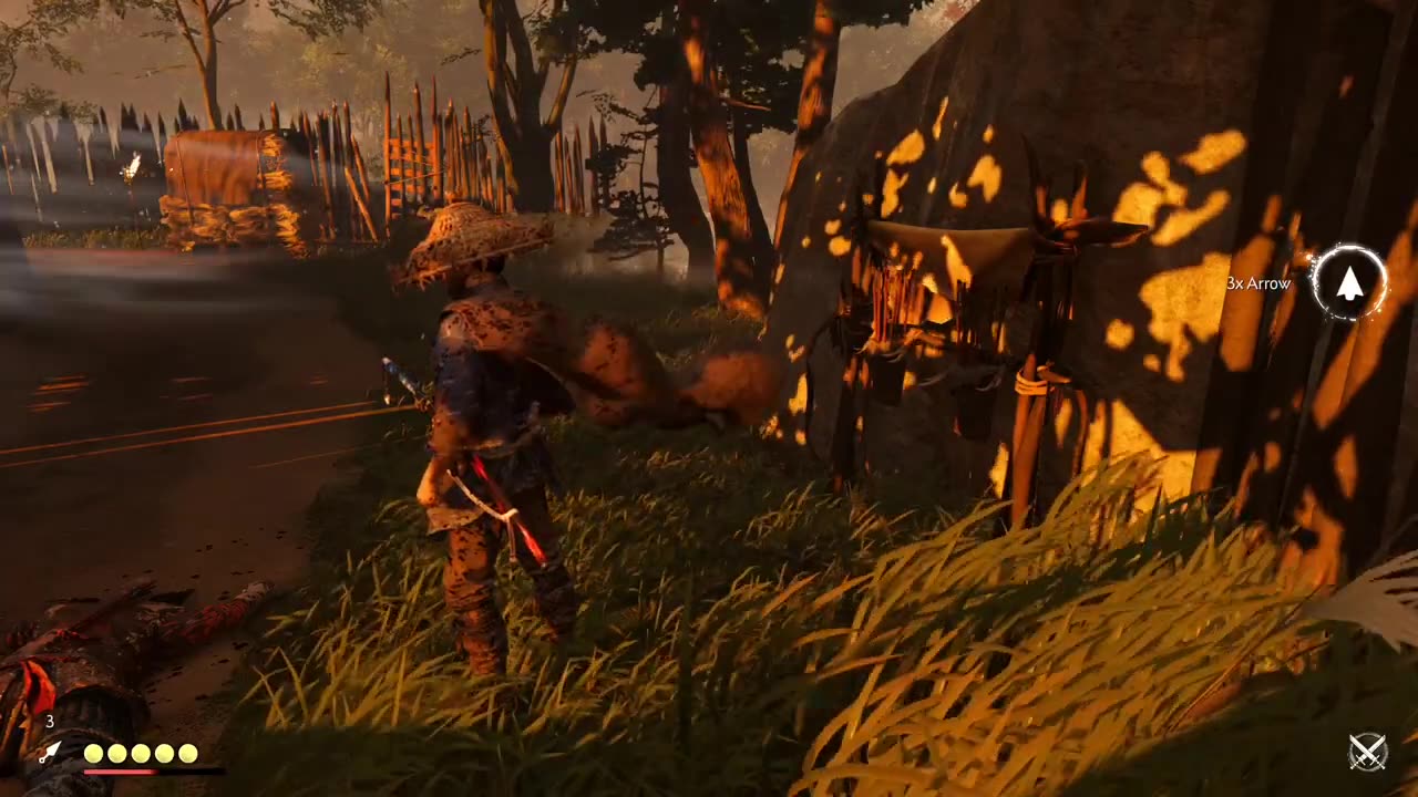 Ghost of Tsushima - Rushing Water Crossing - Liberated