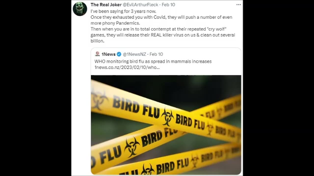 Keep an eye on W.H.O.