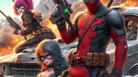 Deadpool ai art