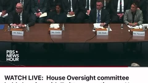 House oversight committee on Twitter and vaccines