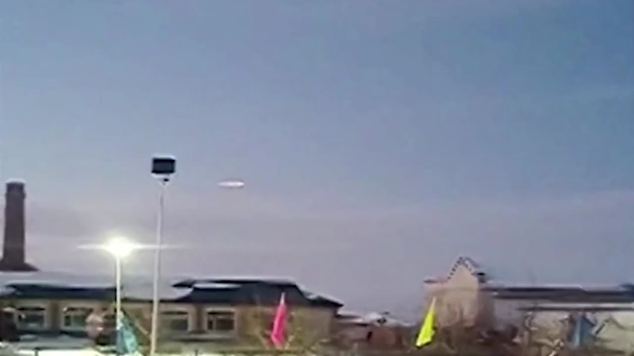 Number of Luminous objects on the sky between China and Russia borders
