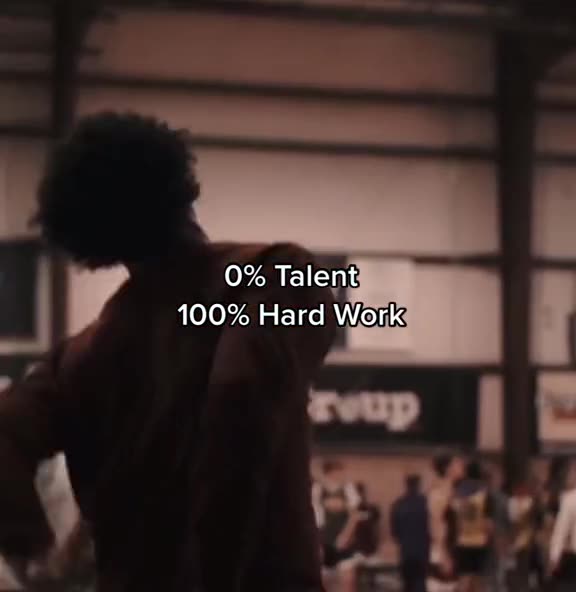 Hardwork over talent
