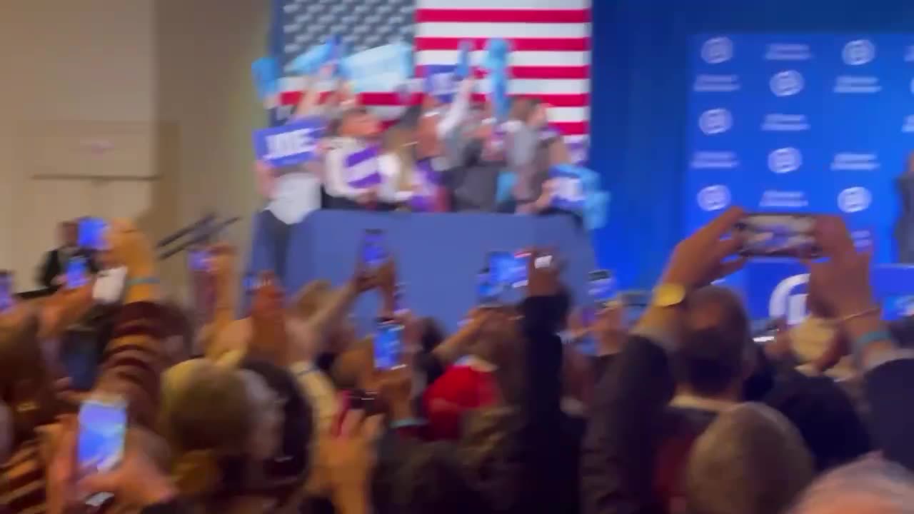 Brainwashed High School Auditorium Cheers for Joe Biden