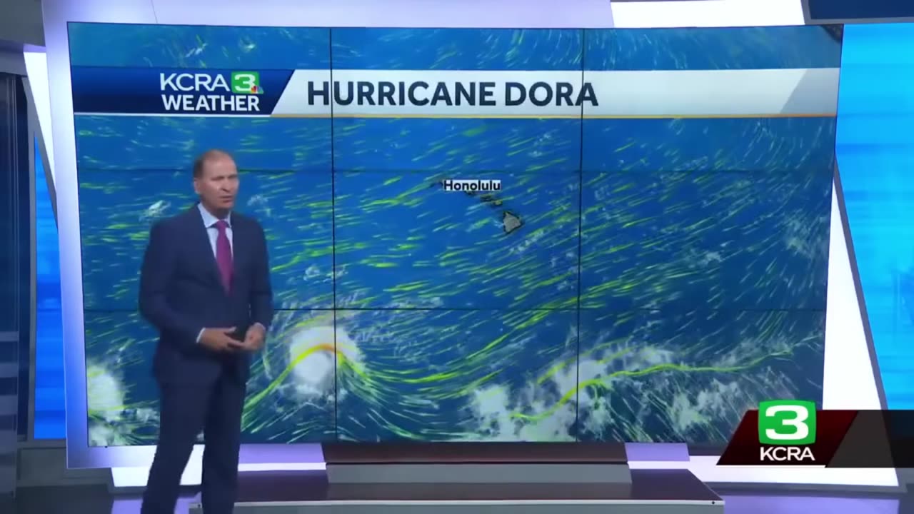 LAHAINA...PROOF that Hurricane Dora was NOT responsible for the wind on Maui!