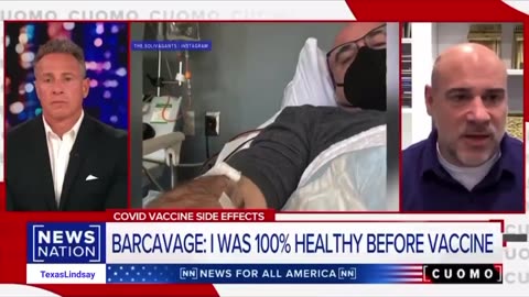 Lying Chris Cuomo aka Fredo admits he’s been Vaccine Injured