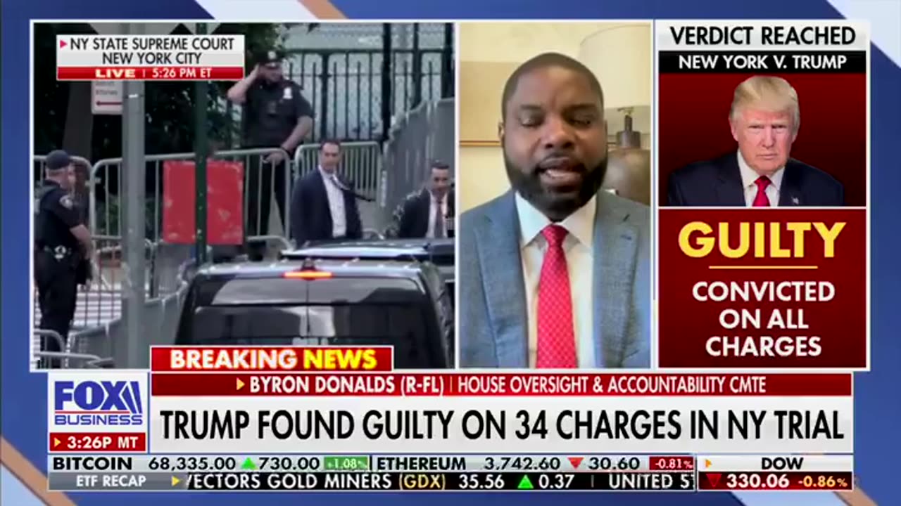 Byron Donalds - Political Sentencing May 30, 2024